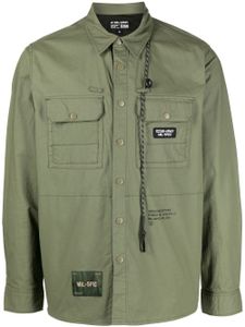 izzue chemise Izzue Army à poche poitrine - Vert