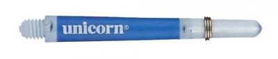 Unicorn shafts Gripper Softflex 44,2 mm blauw/transparant 3 stuks