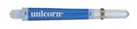 Unicorn shafts Gripper Softflex 44,2 mm blauw/transparant 3 stuks