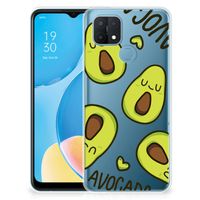 OPPO A15 Telefoonhoesje met Naam Avocado Singing