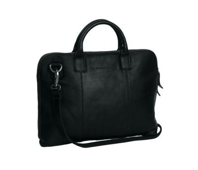Chesterfield - Harvey lederen laptoptas 13 inch - Zwart