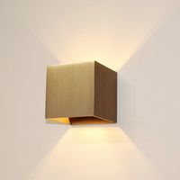 Artdelight Wandlamp Gymm 10x10 cm excl. G9 licht brons - thumbnail