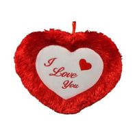 Pluche hartjes kussen I Love you 45 cm   -