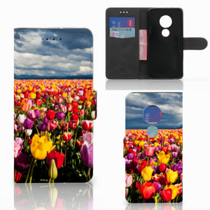 Motorola Moto G7 Play Hoesje Tulpen