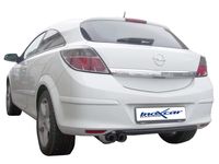 InoxCar uitlaat passend voor Opel Astra H GTC 1.6T (180pk) 2007- 2x70mm Racing IXOPAS36RA - thumbnail