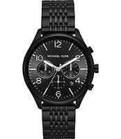 Horlogeband Michael Kors MK8640 Staal Zwart 20mm - thumbnail