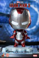 Iron Man 3 Cosbi Mini Figure Iron Man Mark 5 8 Cm - thumbnail