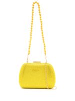 SERPUI pochette Ang à ornements en cristal - Jaune