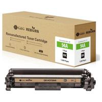 G&G Toner vervangt HP 94A Compatibel Zwart 1200 bladzijden Reborn remanufactured 21244