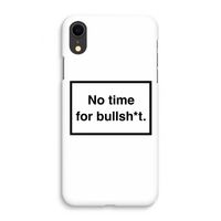 No time: iPhone XR Volledig Geprint Hoesje - thumbnail