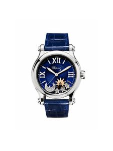 Chopard montre Happy Sport 36 mm - Bleu