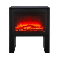 Livin' flame Schouwombouw Ardez Zwart