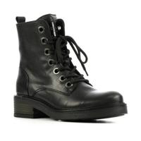 Red Rag 71150 leren veterboots zwart