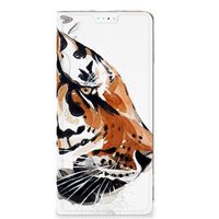 Bookcase OPPO A98 5G Watercolor Tiger