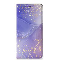 Bookcase voor Samsung Galaxy A22 4G | M22 Watercolor Paars - thumbnail