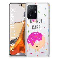 Xiaomi 11T | 11T Pro Siliconen Case Donut Roze - thumbnail