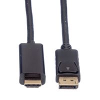 ROLINE 11.04.5788 video kabel adapter 5 m DisplayPort Zwart - thumbnail