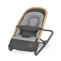 Maxi-Cosi Kori 2-in-1-baby wipstoel, 0-6 maanden, Tot 9 kg, Baby bouncer, 3 ligstanden met één hand verstelbaar, Lichtgewicht en compact, Easy-in harnas, Kussen voor baby's, Essential Graphite
