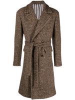 ETRO manteau à taille nouée - Marron