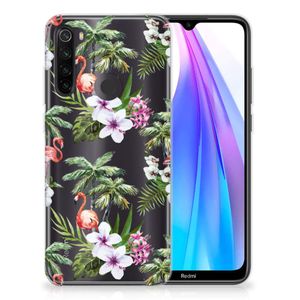 Xiaomi Redmi Note 8T TPU Hoesje Flamingo Palms