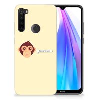 Xiaomi Redmi Note 8T Telefoonhoesje met Naam Monkey - thumbnail