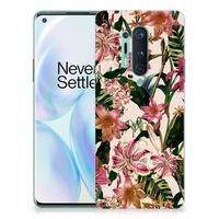 OnePlus 8 Pro TPU Case Flowers - thumbnail