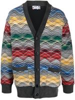 Missoni Zigzag V-neck cardigan - Gris - thumbnail