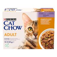 Cat Chow Droogvoer voor volwassenen, rijk aan lam/groene bonen, voor katten, 10 x 85 g