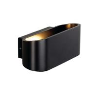 SLV Wandlamp Ossa R7S 18cm zwart 151450 - thumbnail