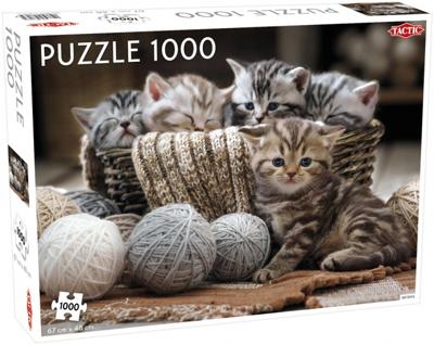 Tactic Puzzel Animals: Kittens puzzel 1000 stukjes