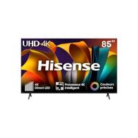 Hisense 85A6N - UHD 4K, VIDAA Smart TV, 85 inch, Dolby Vision, speelmodus Plus, DTS Virtual X, tv-spraakbediening, dubbele volumeregeling, automatisch DTT-kanaalbeheer (nieuw 2024)