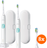 Philips Sonicare ProtectiveClean 4300 HX6807/35 + Optimal White opzetborstels (8 stuks)