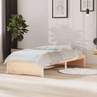 Bedframe massief hout 90x190 cm 3FT Single