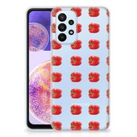 Samsung Galaxy A23 Siliconen Case Paprika Red - thumbnail