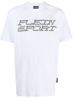 Plein Sport t-shirt en coton à motif graphique - Blanc - thumbnail