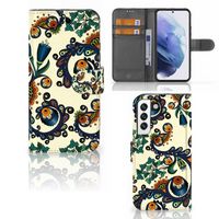 Wallet Case Samsung Galaxy S22 Barok Flower - thumbnail