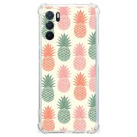 OPPO A16 | A16s | A54s Beschermhoes Ananas - thumbnail