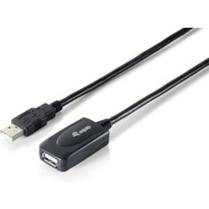 Equip 133311 USB-kabel 15 m USB 2.0 USB A Zwart