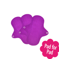 Eco Femme Inlegkruisjes 3-Pack (zonder pul)