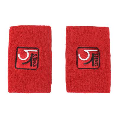 Sjeng Sports Blanka bredere polsbanden 2 stuks rood Sjeng Sports Blanka bredere polsbanden 2 stuks rood