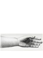 Fornasetti plat imprimé "Mano" - Gris - thumbnail