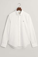 GANT Slim Fit Overhemd wit, Effen