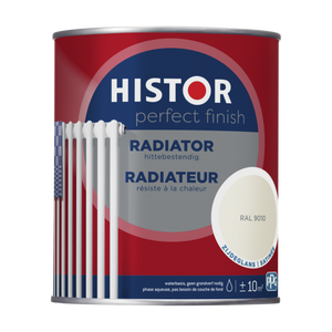 Histor Perfect Finish Radiator Zijdeglans - RAL 9010