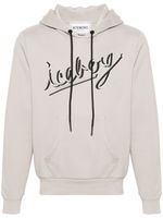 Iceberg hoodie à logo imprimé - Gris