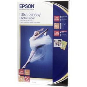 Epson S041926 Ultra Gloss Photo Papier 10x15 cm 20 vel 300 gr. SO41926