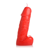 XR Brands Spicy Pecker - Red Dick Drip Candle - thumbnail