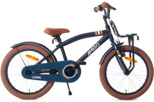 AMIGO 2Cool 18 Inch 28,5 cm Jongens Terugtraprem Blauw