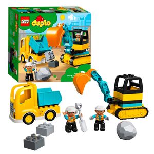 Lego Duplo LEGO DUPLO 10931 Truck Graafmachine met Rupsbanden