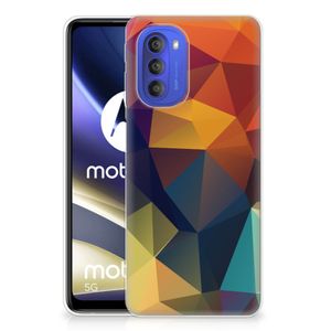 Motorola Moto G51 5G TPU Hoesje Polygon Color