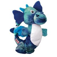 KONG - Drakenknopen - Interne geknoopte touwen en minimale vulling voor minder rommel (verschillende kleuren) - Voor middelgrote en grote honden